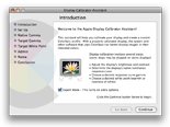 OS X Colour Calibration: Display Calibrator Assistant (Thumbnail)